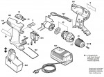 Bosch 0 603 936 542 PSR 12 VES-2 Cordless Screw Driver 12 V / GB Spare Parts PSR12VES-2